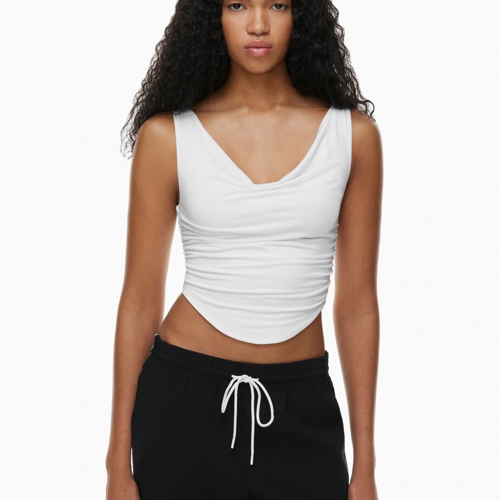 Wilfred White Parfait Top - TENCEL™ Lyocell